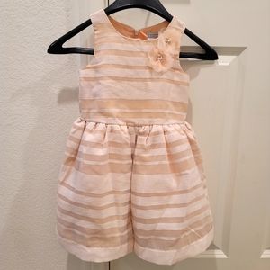 Girls beautiful blush pink Tahari princess looking dress Valentines